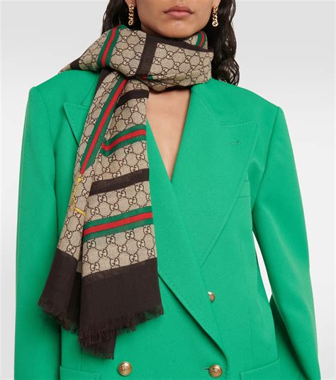 gucci scarf knit|Gucci scarf female.